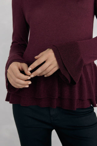 Sudadera Manga Larga con Detalle Brillos