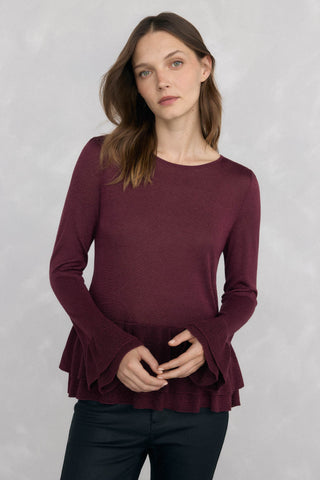 Sudadera Manga Larga con Detalle Brillos