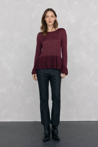 Sudadera Manga Larga con Detalle Brillos