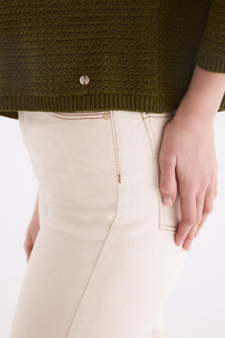 E Jersey Estructura Hombro Caido.