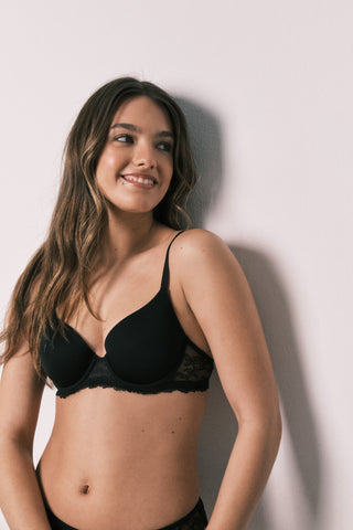 Mst Mic.Lace Sbs Black.