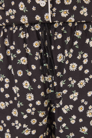 Set de Pijama 2 Piezas con Estampado Floral.