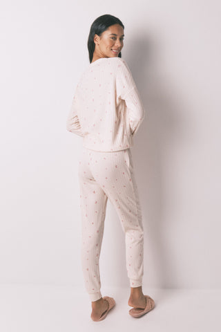 Set de Pijama Estampado Flores