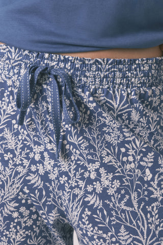 Set de Pijama 2 Piezas con Estampado Floral