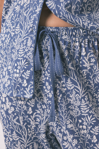 Set de Pijama 2 Piezas con Estampado Floral