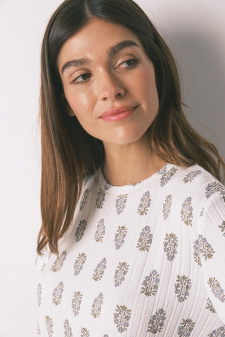 Set de Pijama 2 Piezas con Estampado Boho