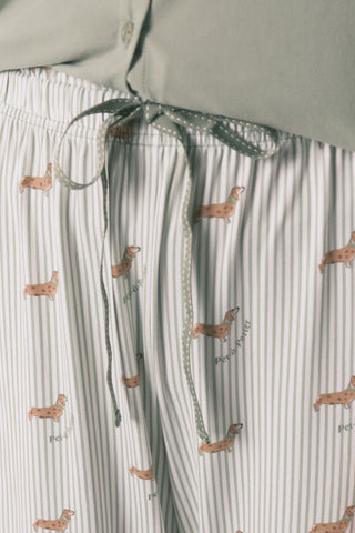 Set de Pijama 2 Piezas con Estampado Perritos
