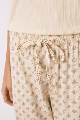 Set de Pijama Capri 2 Piezas con Estampado Floral