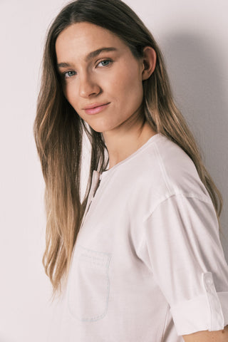 Dc White Tee Pj Fr.