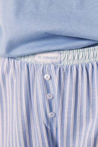 Dc Blue Tee Pj Fr.