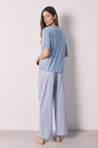 Dc Blue Tee Pj Fr.