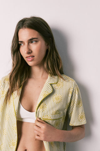 Set de Pijama 2 Piezas con Estampado Soles