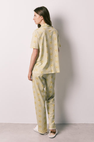 Set de Pijama 2 Piezas con Estampado Soles