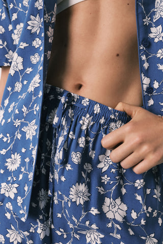 Dc Blue Flower Pj Fr.