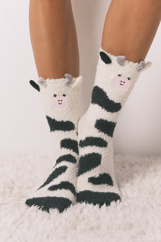 Medias Largas con Estampado Vaquita