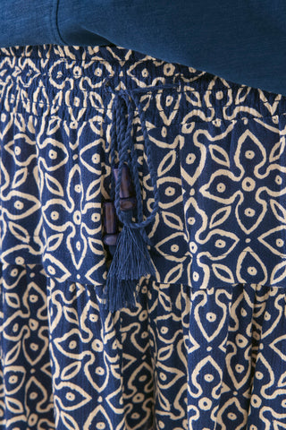 Short con Cintura Elástica Estampado.