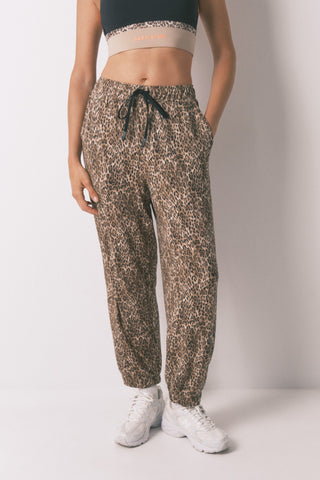 Pantalón de Pijama con Estampado Animal Print