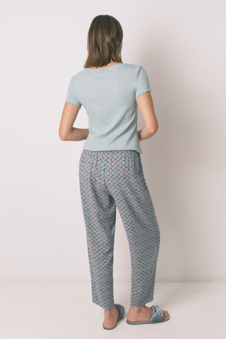 Pantalón de Pijama con Cintura Elástica Estampado