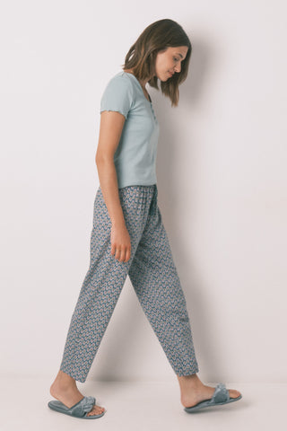 Pantalón de Pijama con Cintura Elástica Estampado