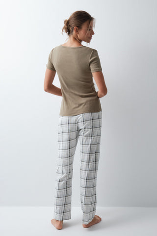 Mmb Checks Pant.
