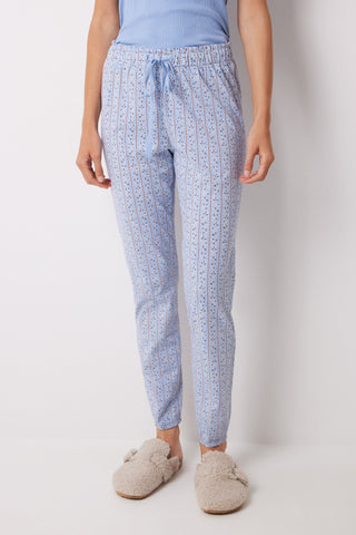 Pantalón de Pijama de Algodón