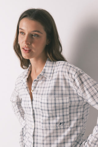 Set de Pijama 2 Piezas con Estampado Cuadros
