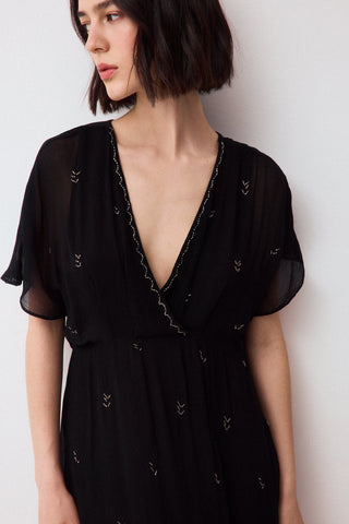 Vestido M/C Beads.
