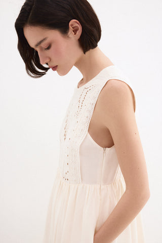 Vestido S/M Cuerpo Open Work.