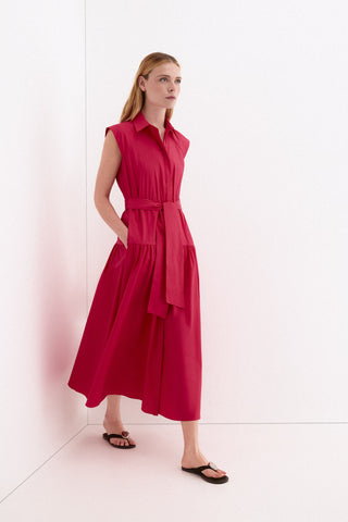 Vestido S/M Cami.Liso Popelin.