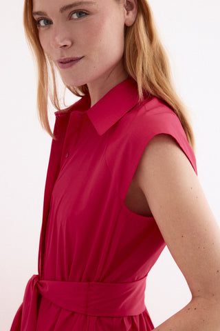 Vestido S/M Cami.Liso Popelin.