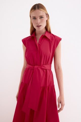Vestido S/M Cami.Liso Popelin.