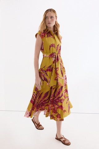 Vestido S/M Cami.Est.Flor Indi.