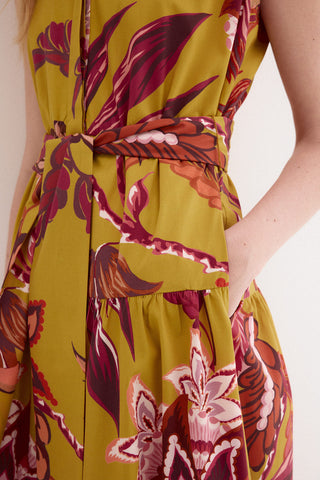 Vestido S/M Cami.Est.Flor Indi.