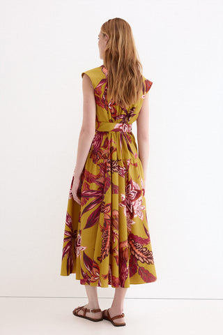 Vestido S/M Cami.Est.Flor Indi.