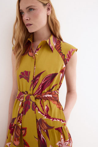 Vestido S/M Cami.Est.Flor Indi.