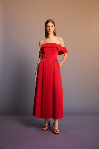 Vestido Icono Off Shoulders.