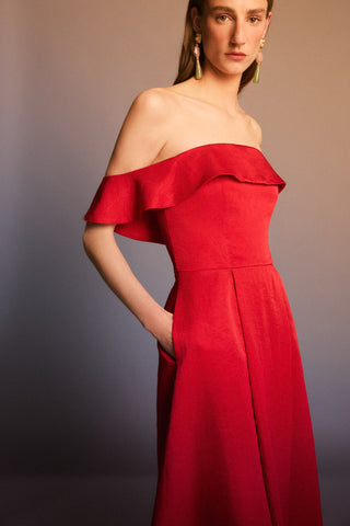Vestido Icono Off Shoulders.