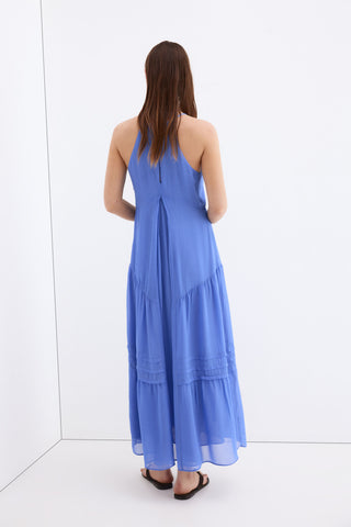 Vestido Tirantes Fluido Volantes.