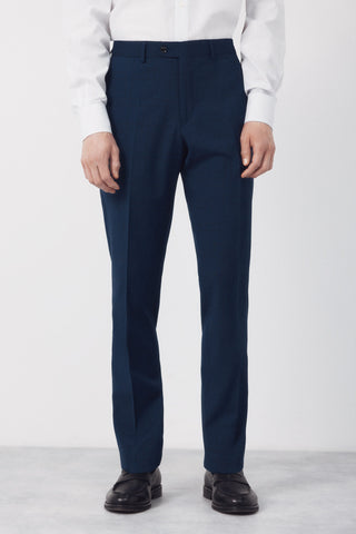 Pant Cuadro Azul Tej Dinam Slim.