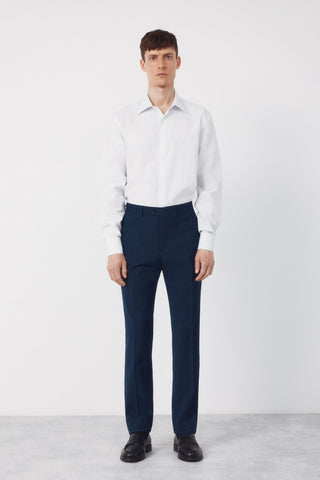 Pant Cuadro Azul Tej Dinam Slim.