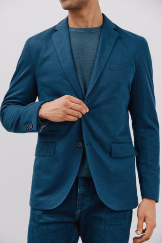 Blazer de Punto Regular Fit