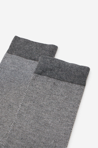 Medias Largas Estampado Microdibujo, Hombre