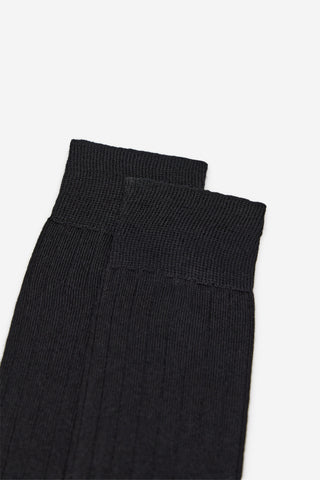 Medias Largas con Tejido Canalé, Hombre