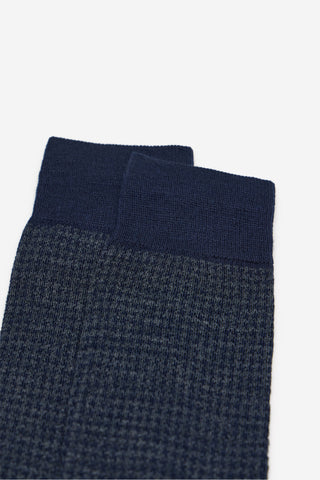 Medias Largas de Lana con Estampado, Hombre