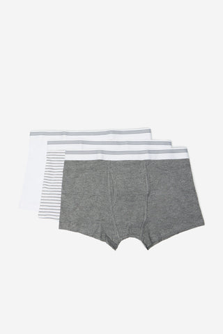 Paquete de 3 Bóxers de Algodón