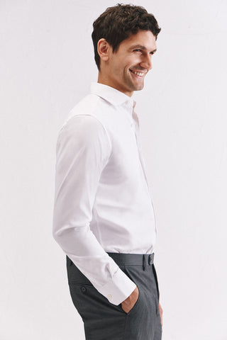 Camisa Manga Larga de Algodón.