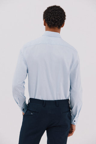 Camisa Manga Larga de Algodón