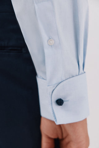 Camisa Manga Larga de Algodón