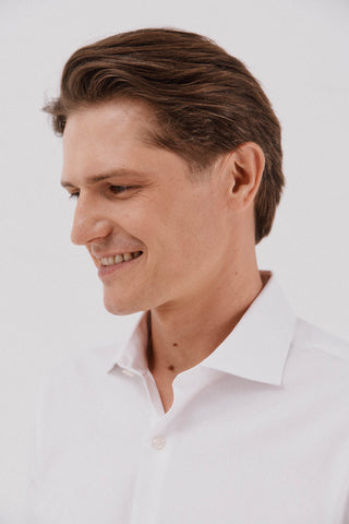 Camisa Manga Larga de Algodón