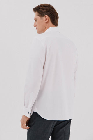 Camisa Manga Larga de Algodón